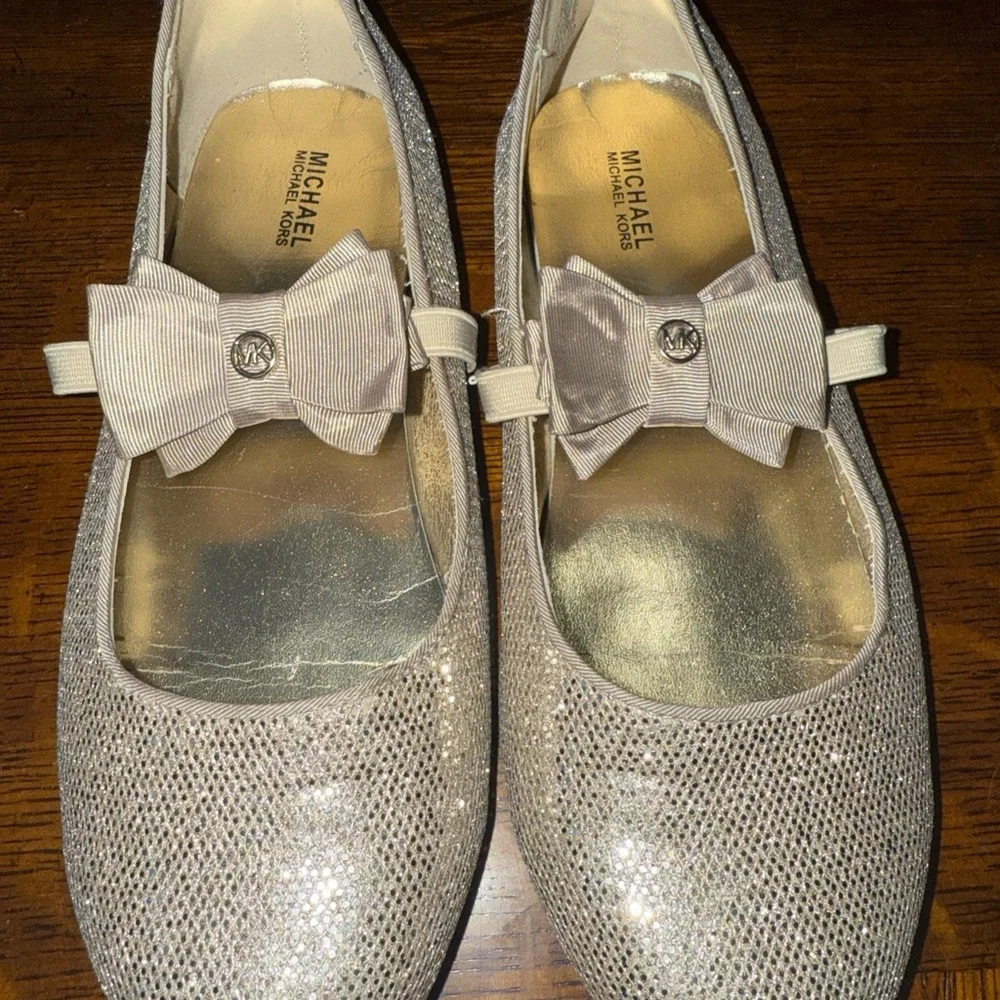 Michael Kors Rover Slip On Mary Janes Gold USA size 5